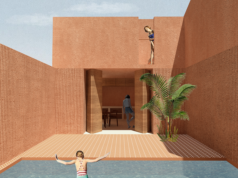My project for course: Architectural Visualization Using Digital Collage 1