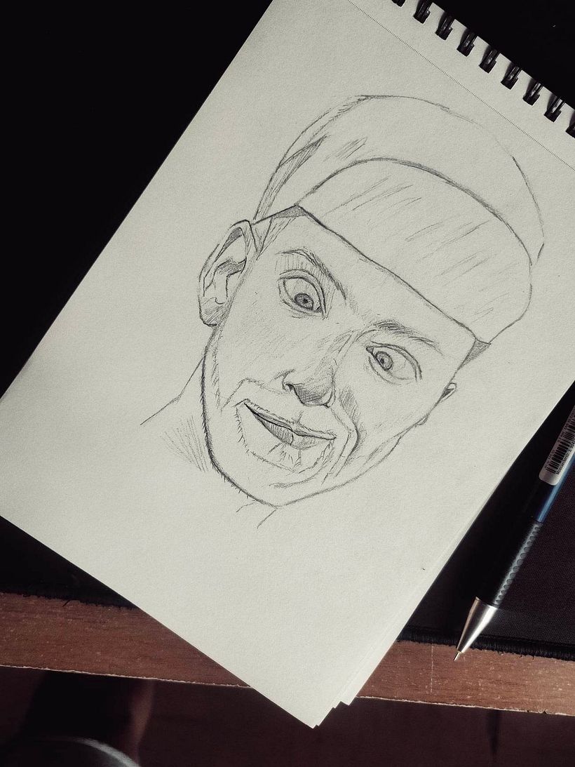 Mi proyecto del curso: Sketchbook de retrato: explora el rostro humano 3