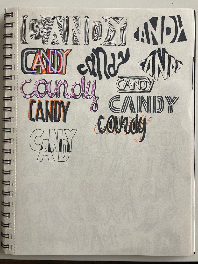 My project for course: Hand-Lettering Sketchbook: Techniques to Unlock Creativity 2