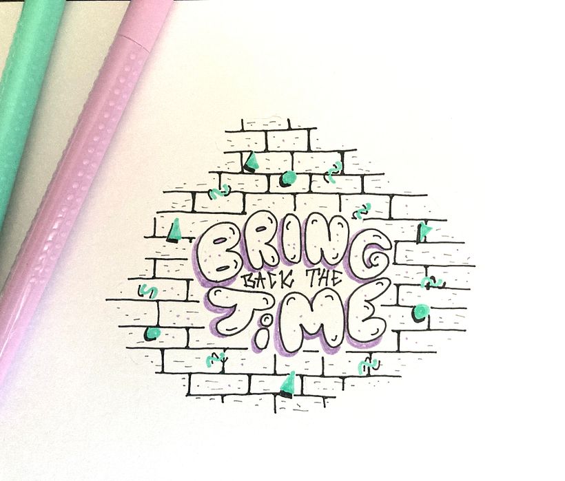My project for course: Hand-Lettering Sketchbook: Techniques to Unlock Creativity 7