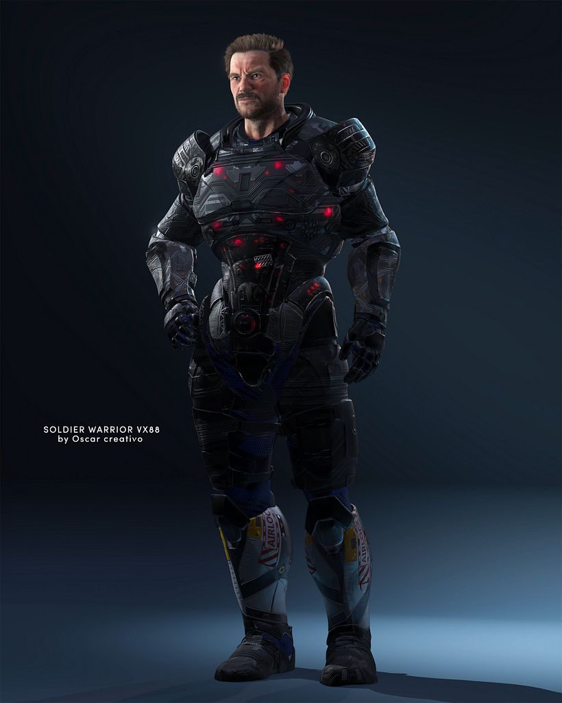 SOLDIER WARRIOR VX88 By Oscar creativo 5