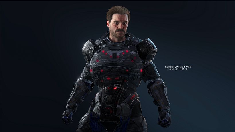 SOLDIER WARRIOR VX88 By Oscar creativo 3