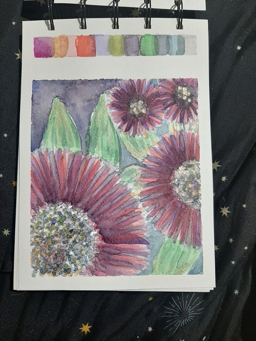 Meu projeto do curso: Criação de paletas de cores com aquarela 2