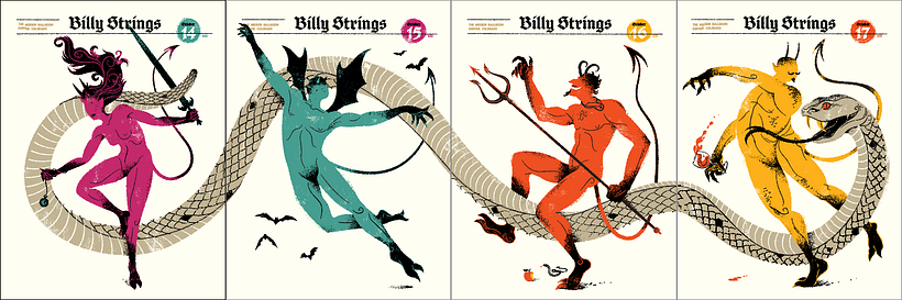 Billy Strings Posters, Colorado 2021 1