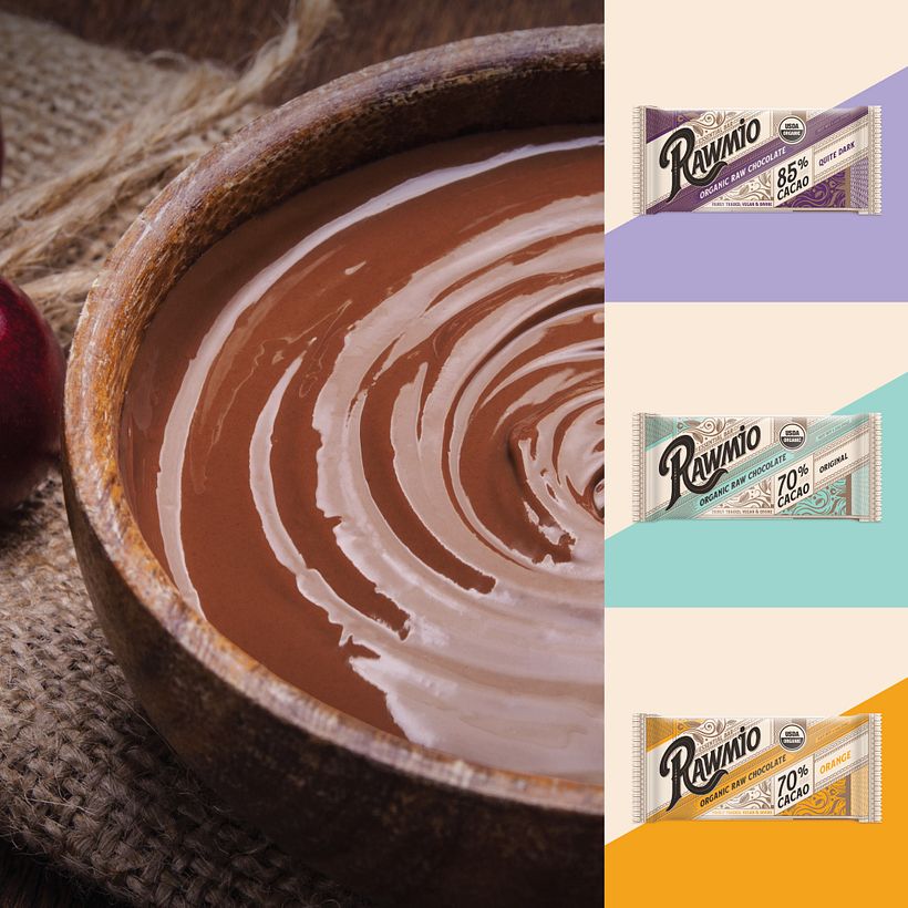 Rawmio Chocolate, Branding & Packaging 3