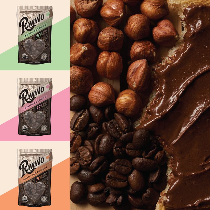 Rawmio Chocolate, Branding & Packaging 4