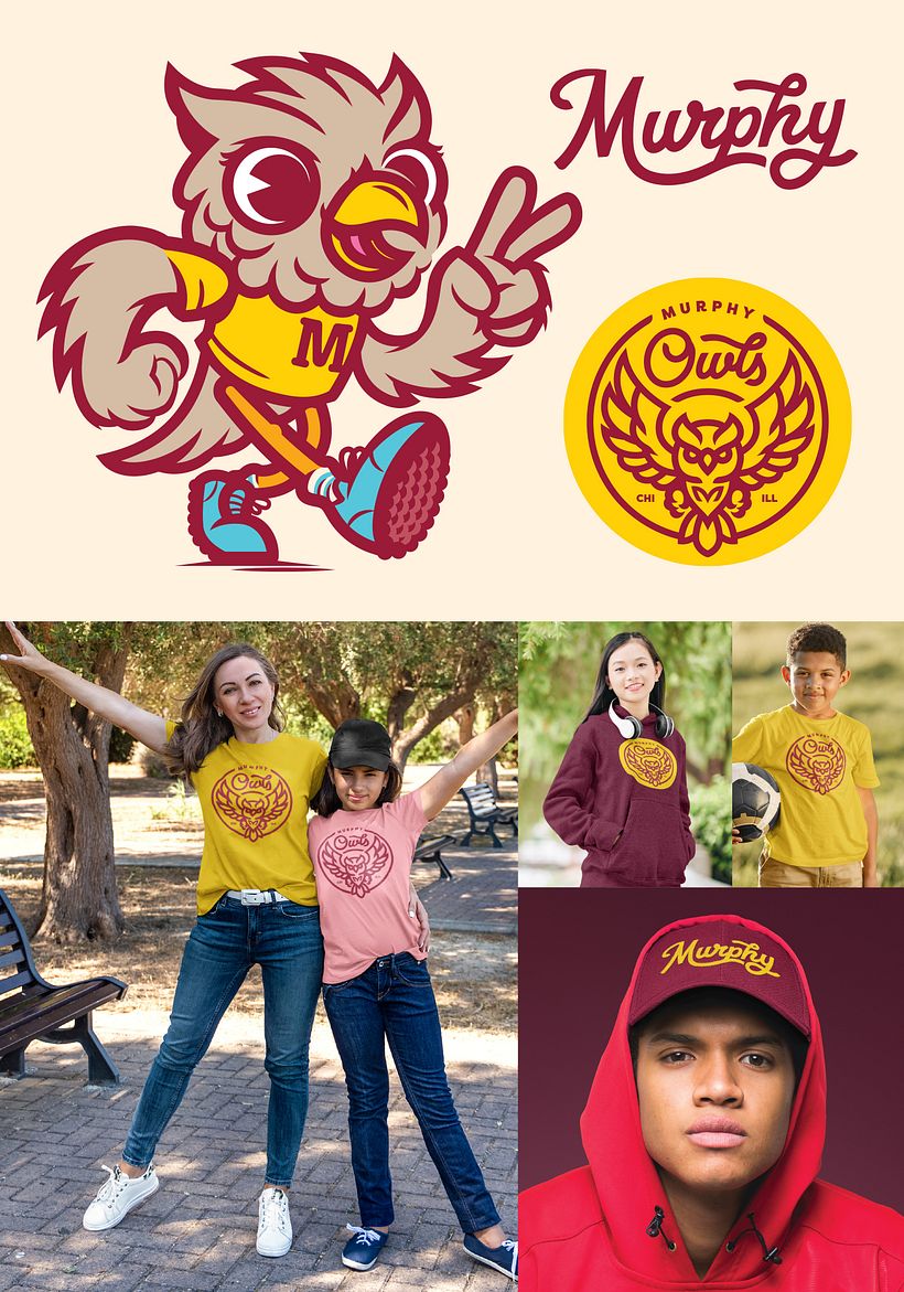 Murphy Elementary Athletic Logo & Mascot - Design