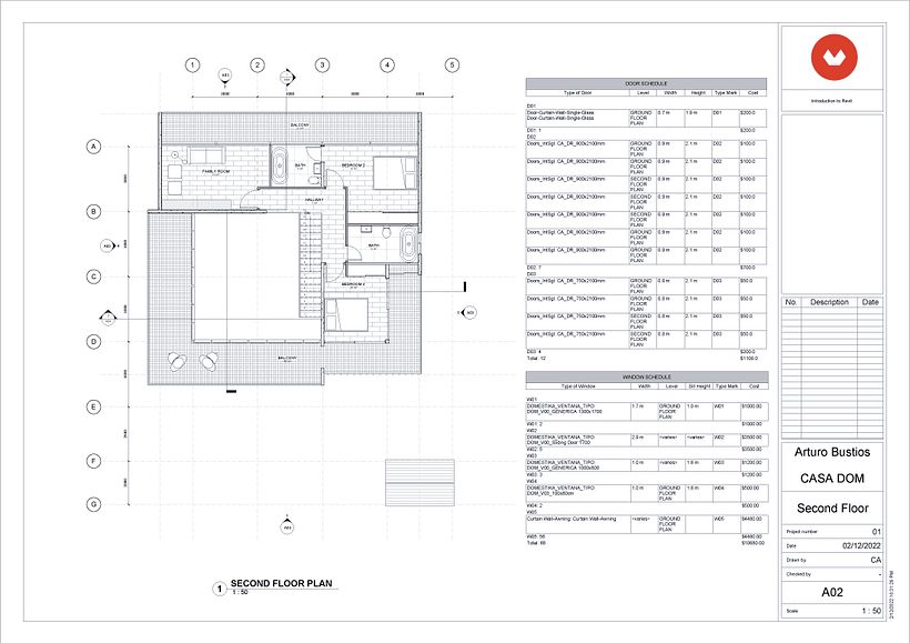My project for course: 3D Architectural Design and Modeling with Revit 3