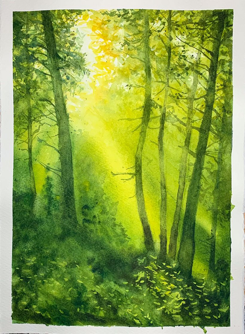 Second try, using Katarzyna's techniques, but using one of her portfolio images as reference instead.