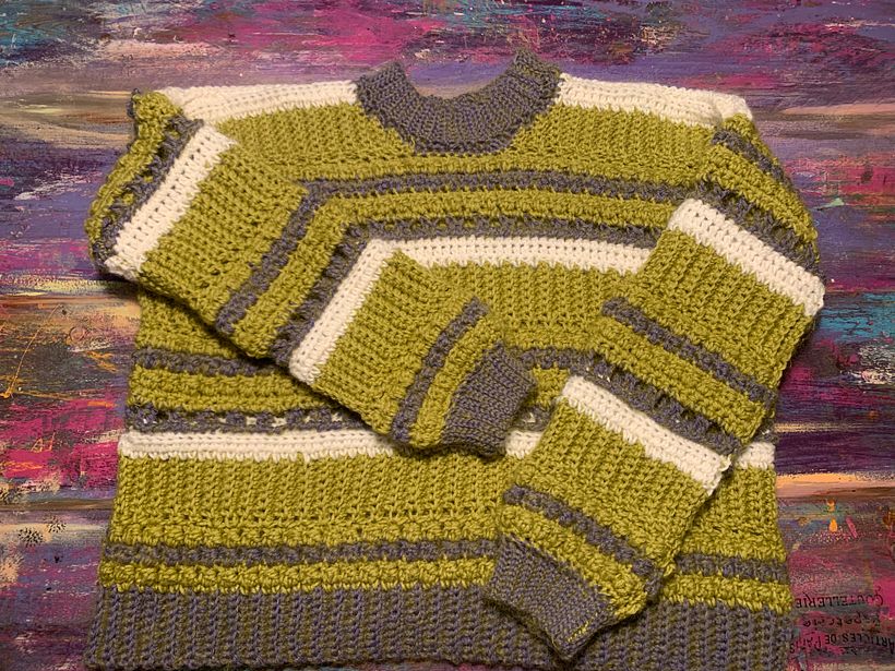 Mi proyecto del curso: Prendas a crochet llenas de color y textura 3