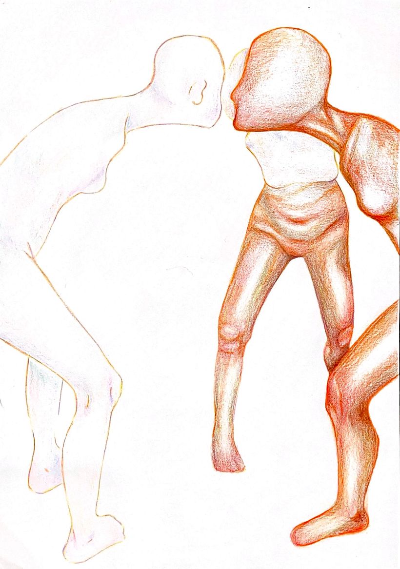 Imagem original "scaneada" feita fisicamente com lapis de cor 