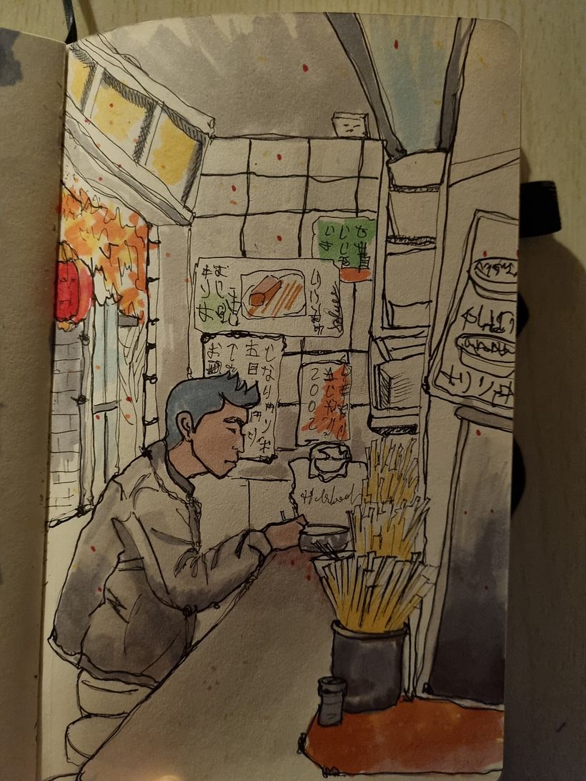 My project for course: Expressive Architectural Sketching with Colored Markers 2