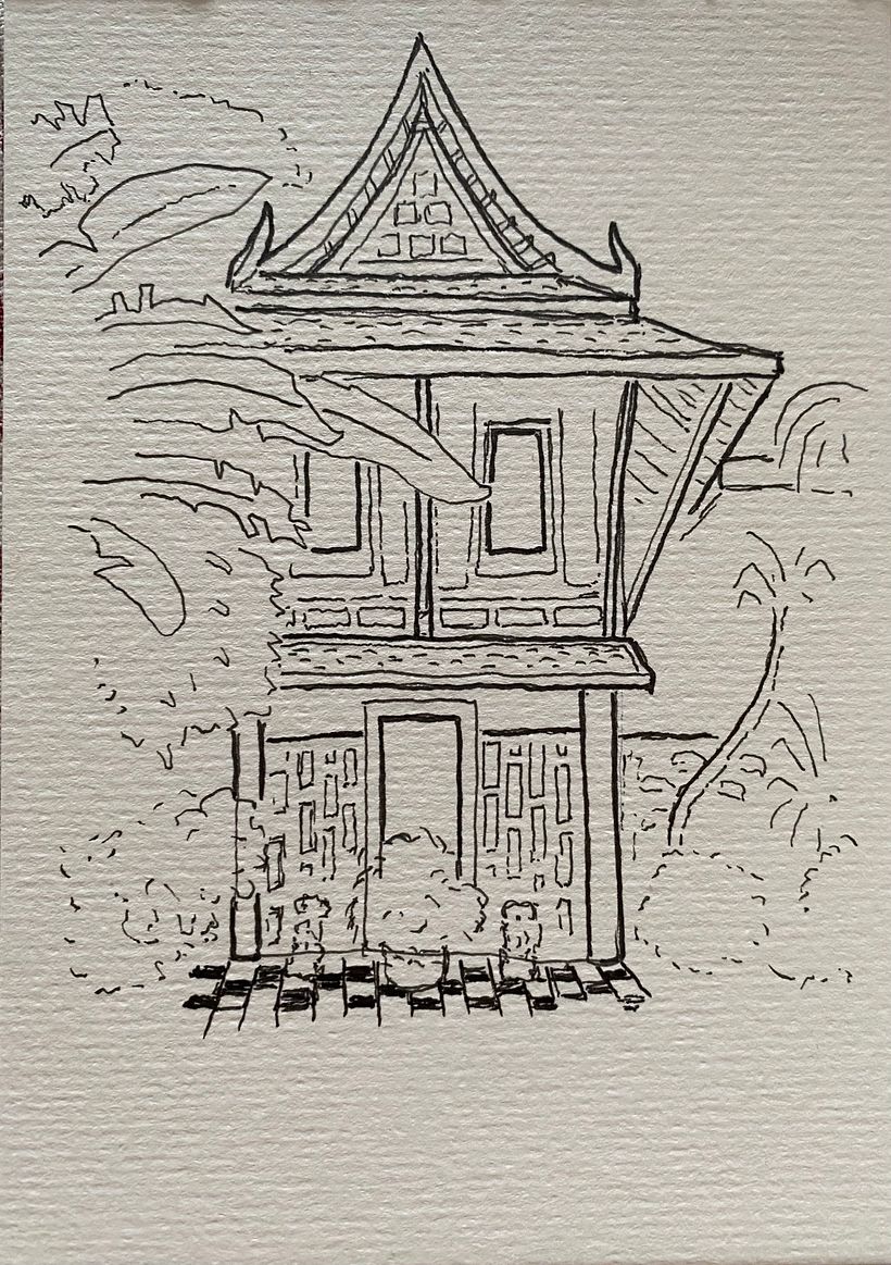 My project for course: Expressive Architectural Sketching with Colored Markers 3