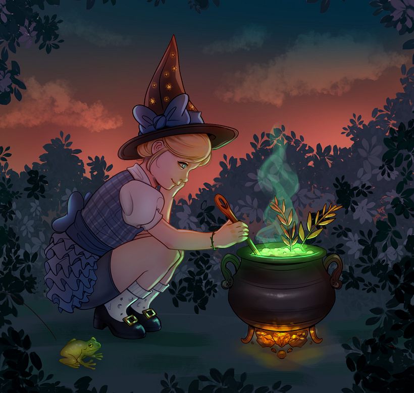 My project for course: Lighting Principles for Digital Painting 7