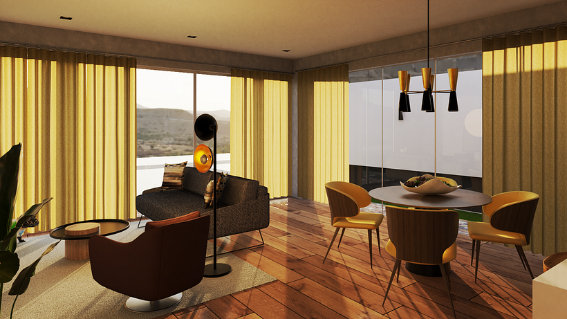 Meu projeto do curso: Render de interiores com SketchUp e V-Ray Next 3