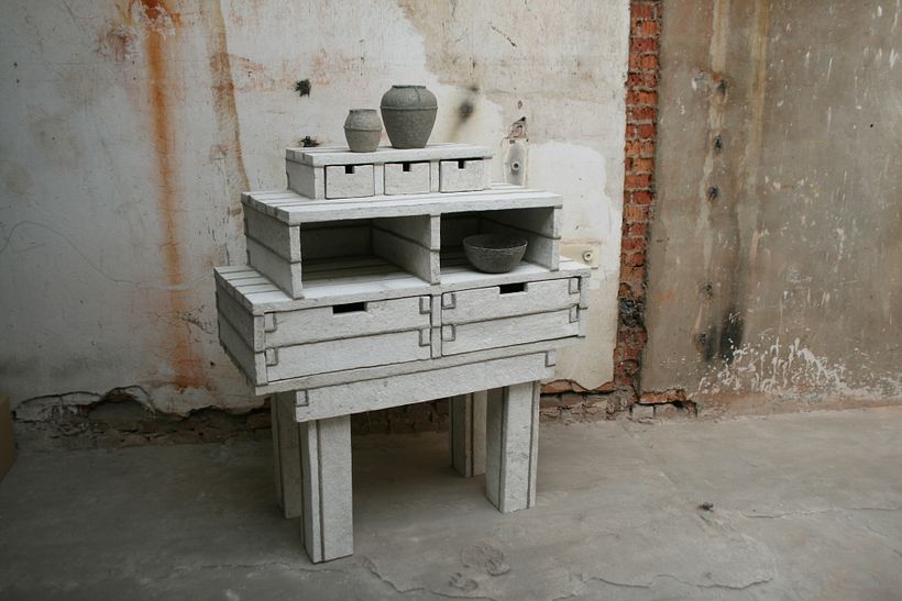 Paperpulp Cabinets // by Debbie Wijskamp 2009