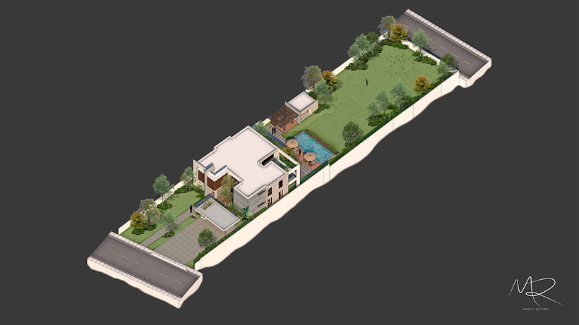 Mi proyecto del curso: Ilustración digital de proyectos arquitectónicos 2