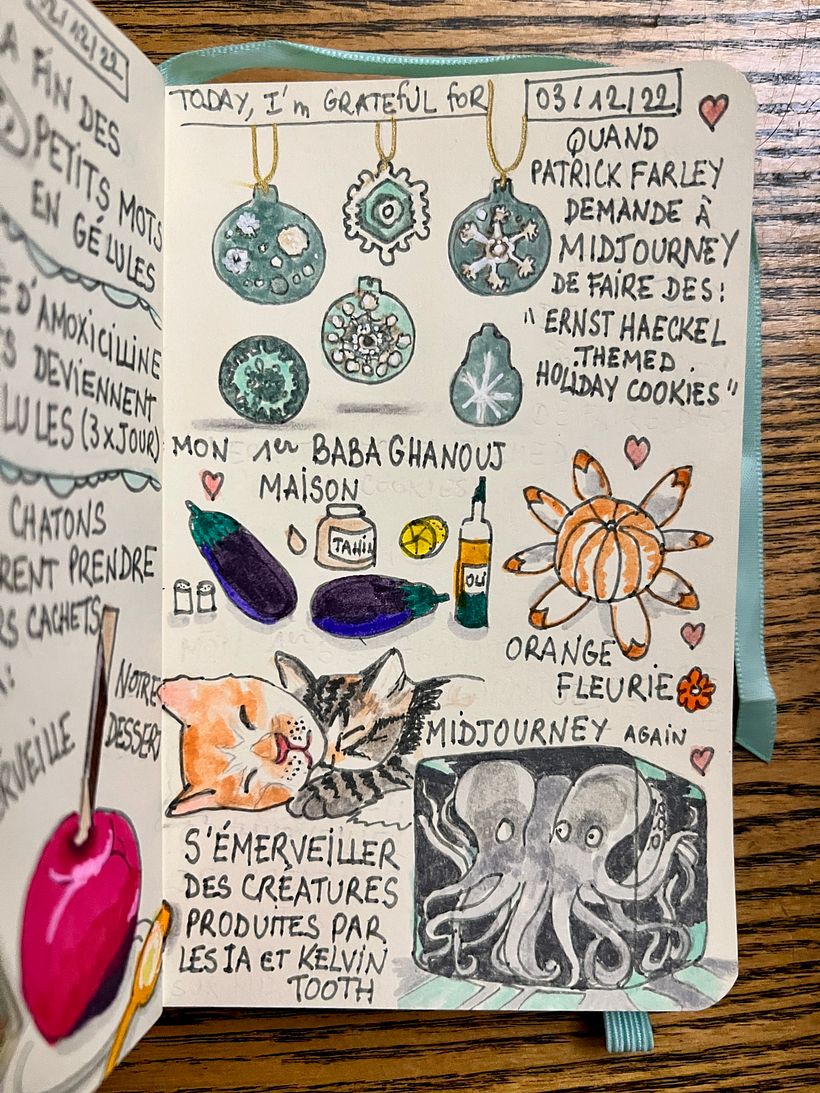 One can't deny what is happening with the Generative AI... I try to think about it from different angles and draw what I see