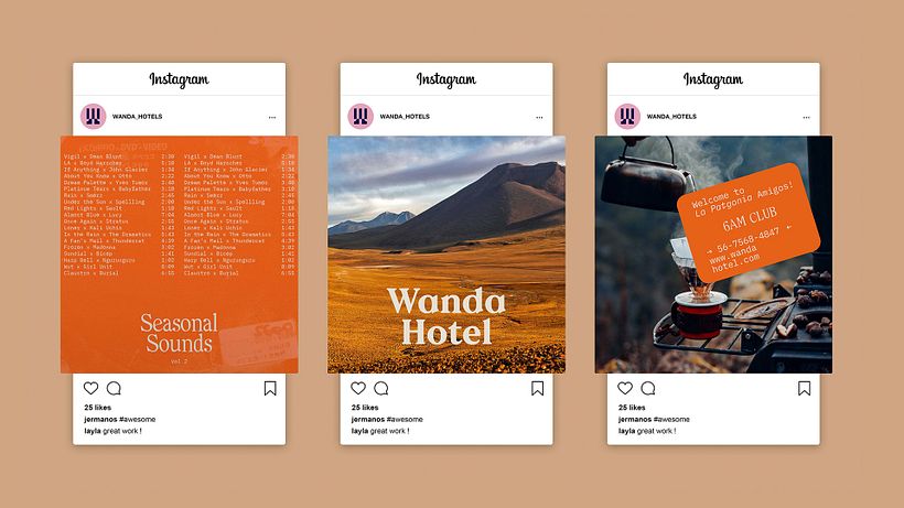 Mi proyecto del curso: Branding sensorial para marcas memorables / WANDA HOTEL 34