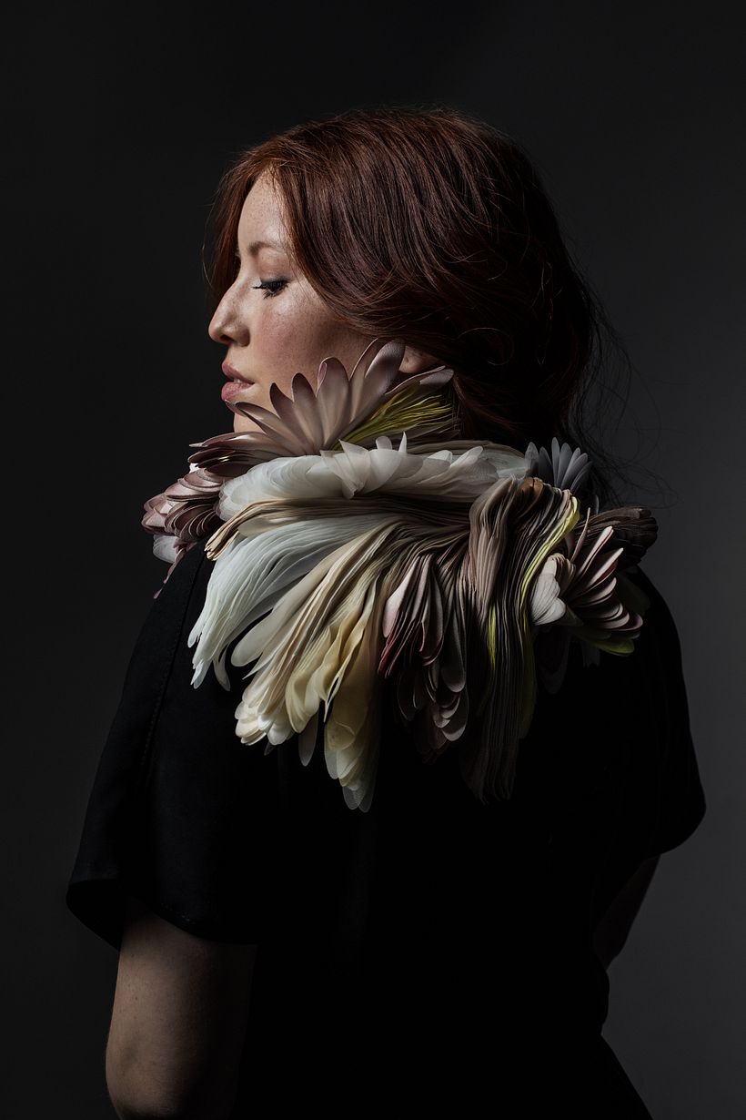 Collar "Falco Pelegrinus"/ Foto: Pilar Castro E.