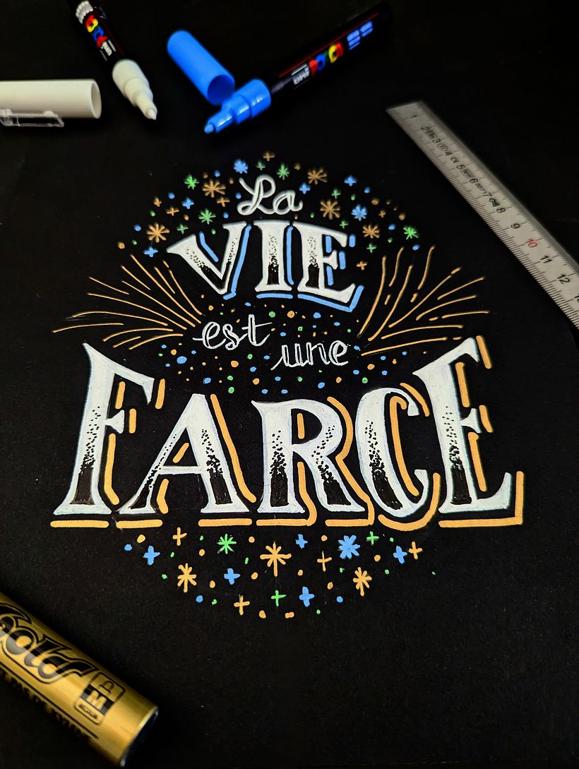 Mon projet du cours : Initiation au lettering à la main pour des citations inspirantes 4