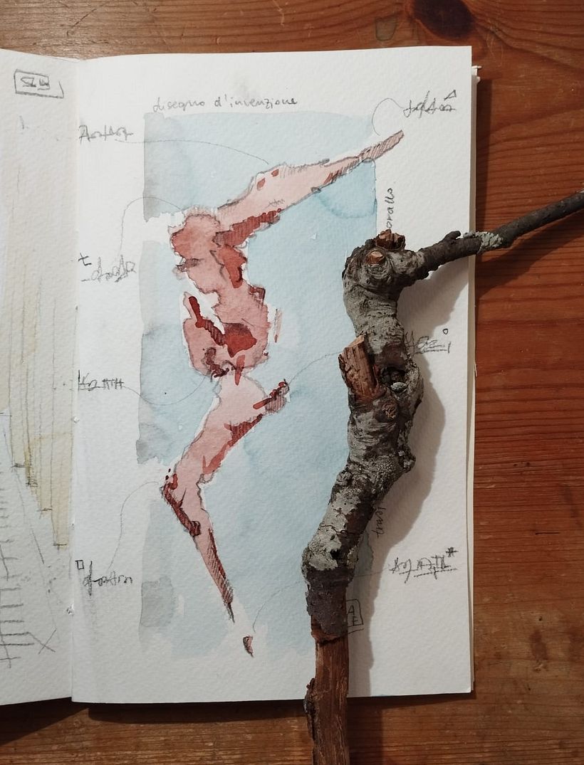 Il mio progetto del corso: Travel sketchbook con tecniche miste 8