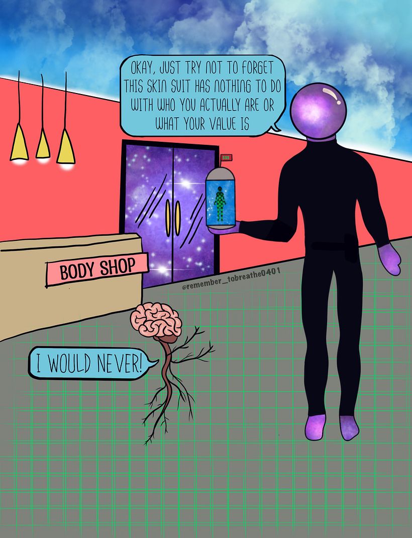 My project for course: Illustrated Ideas: Draw Your Inner Universe  2