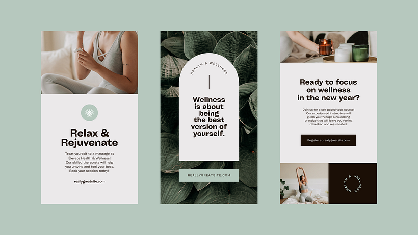 Logo & Branding for Wellness Brand 3