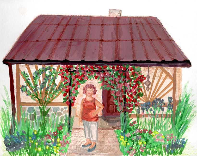My project for course: Gouache Techniques for Sketchbook Illustration 4
