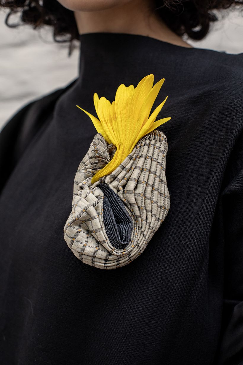 Broche . Pieza única para Encuentro local 2021