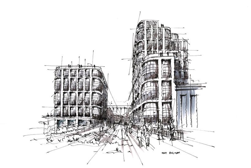 On the Highline Park, NYC