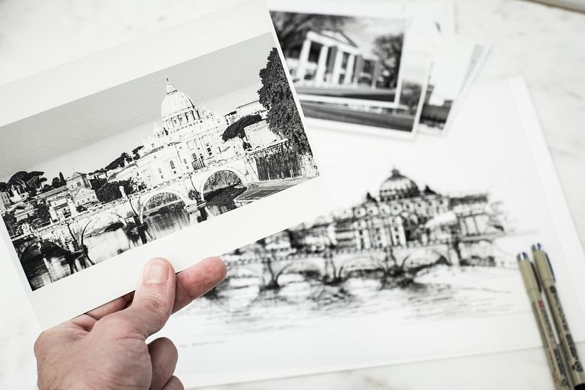 The client was interested to use a particular location in Rome as the starting point.