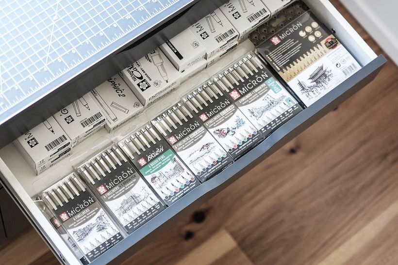 The inspiration drawer...