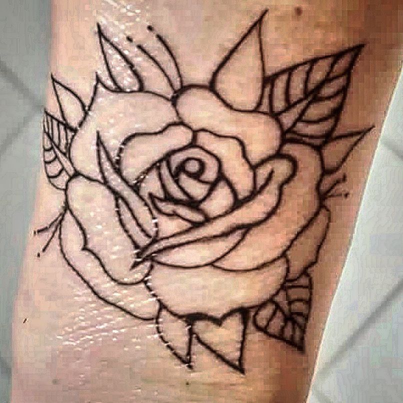 -Retro Style Rose 5RL-