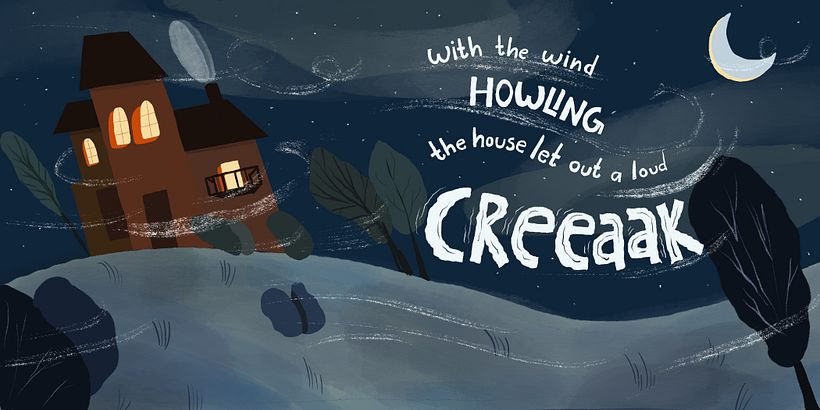 My project for Children's lettering class