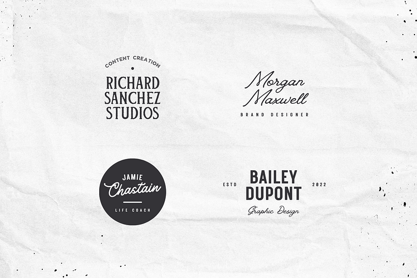 Vintage Logos in Canva 4