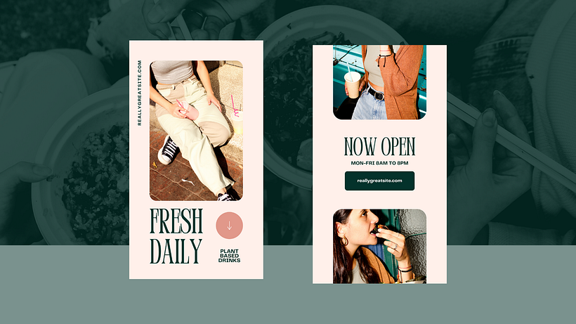 Plant Based Restaurant Branding 1
