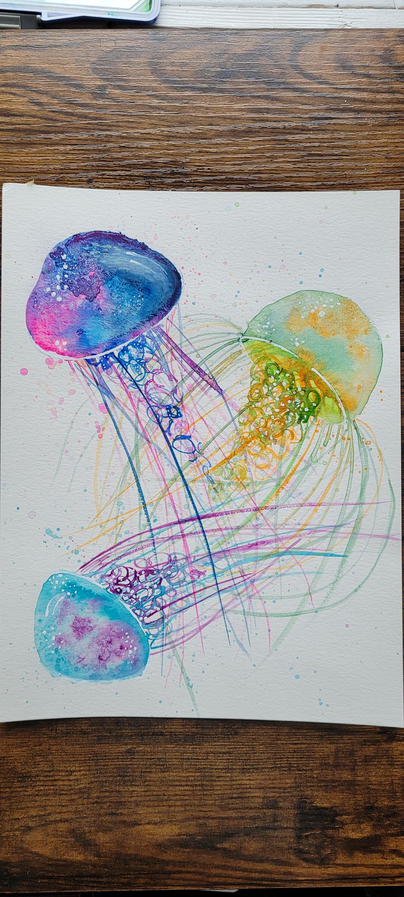My project for course: Modern Watercolor Techniques - Ilustración tradicional