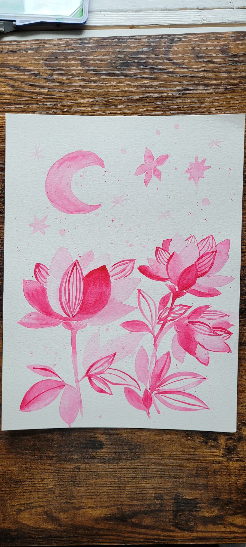 My project for course: Modern Watercolor Techniques - Ilustración tradicional