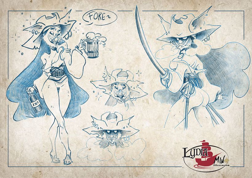 Lydia the pirate 3