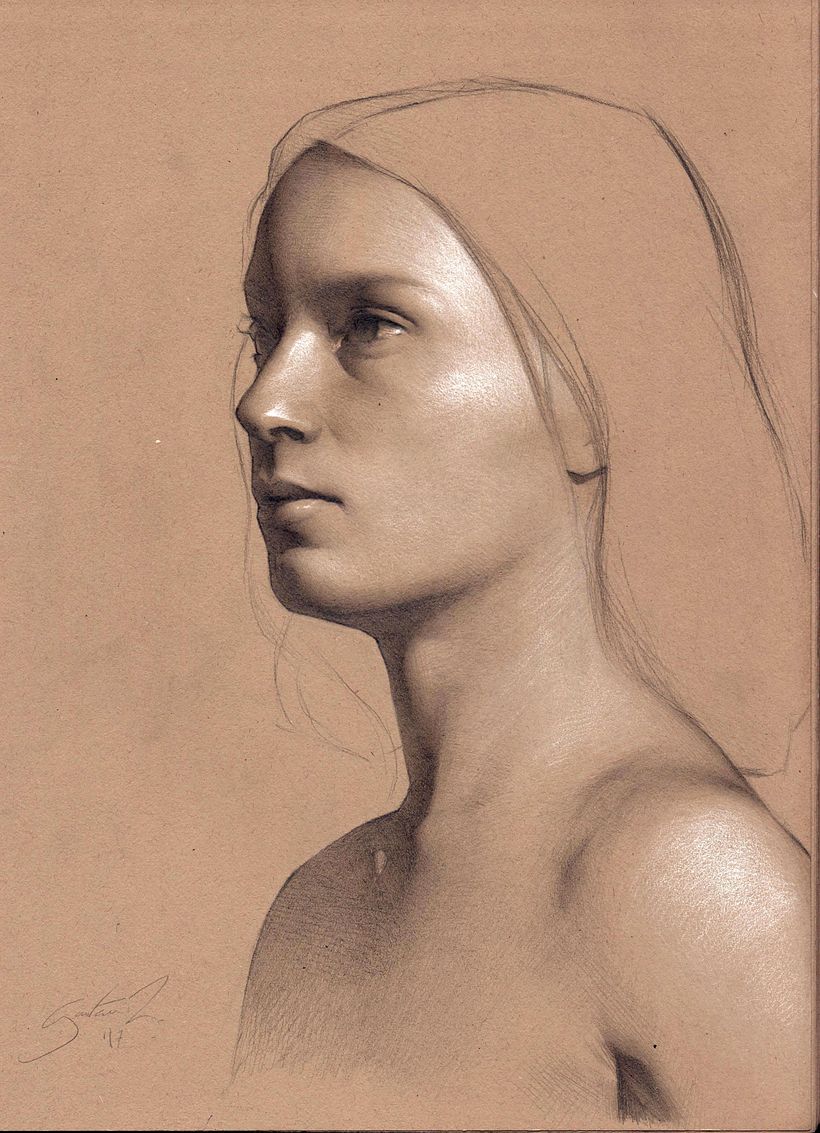 Woman in Profile 1
