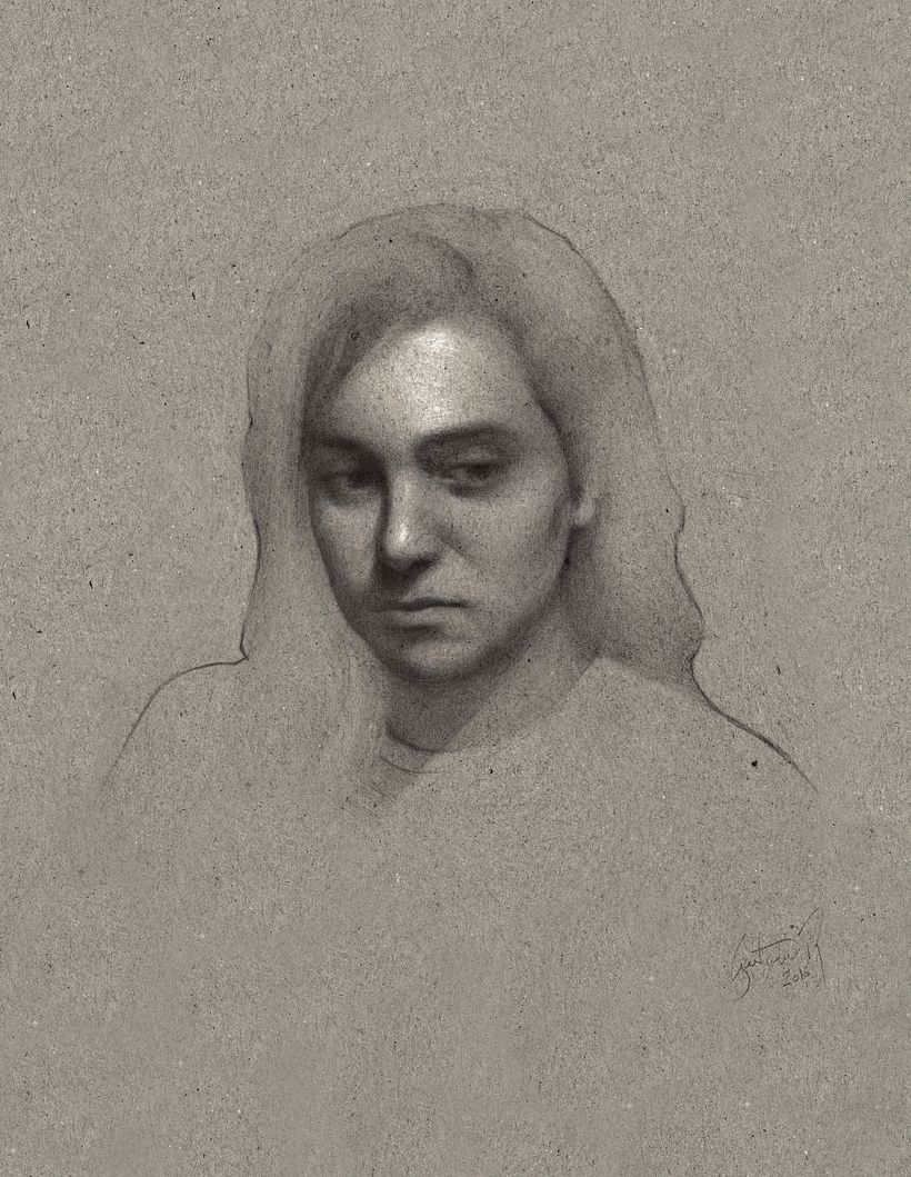 Patrice Looking Down - Design