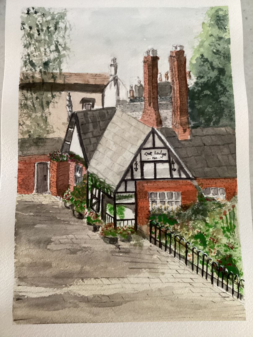 Tudor house in Dublin