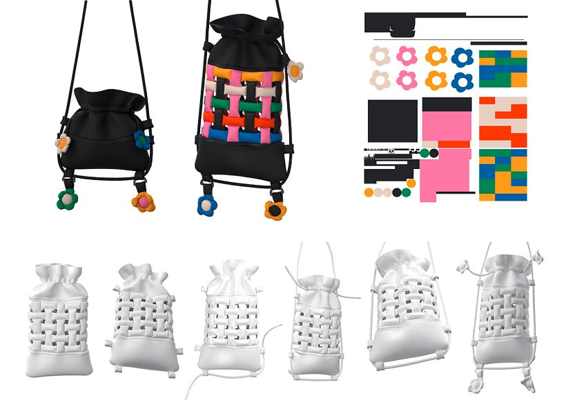 My project for course: Digital Fashion Design with Cinema 4D and CLO 3D 3