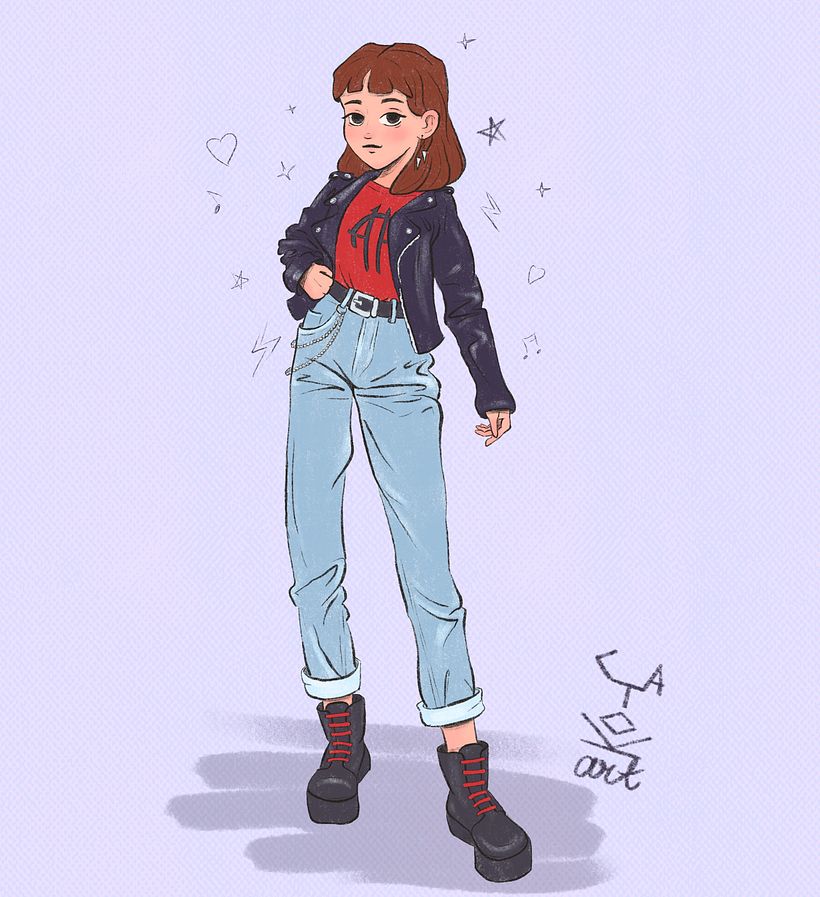 The outfit to go to metal concert