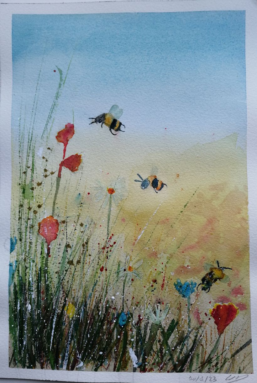 Mi proyecto del curso: Ilustración naturalista con acuarela y carboncillo 3