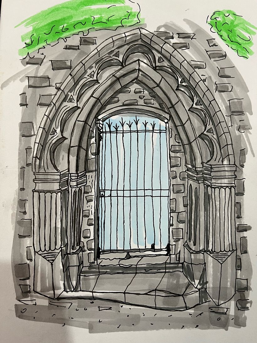 My project for course: Expressive Architectural Sketching with Colored Markers 2