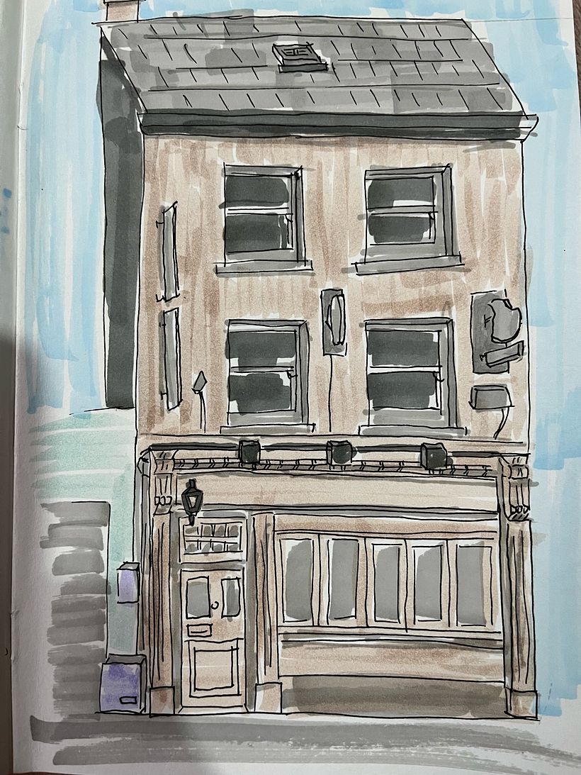 My project for course: Expressive Architectural Sketching with Colored Markers 3