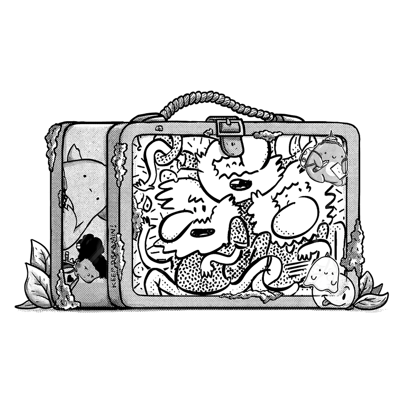 Humankind Lunchboxes - Ilustración tradicional