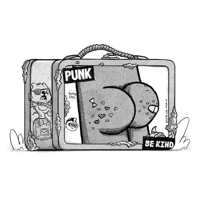 Humankind Lunchboxes - Ilustración tradicional